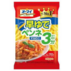 日清製粉 早ゆでペンネマカロニ 160g T49...の商品画像