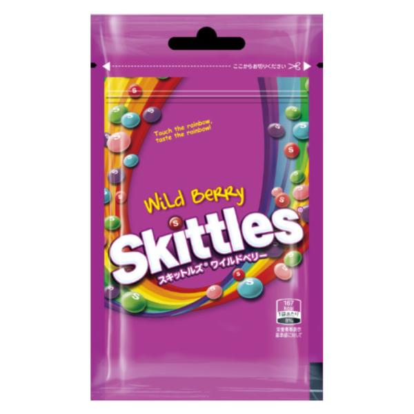 マーススキットルズワイルドベリー 40g T4902397872702 レインボーキャンディ スキッ...