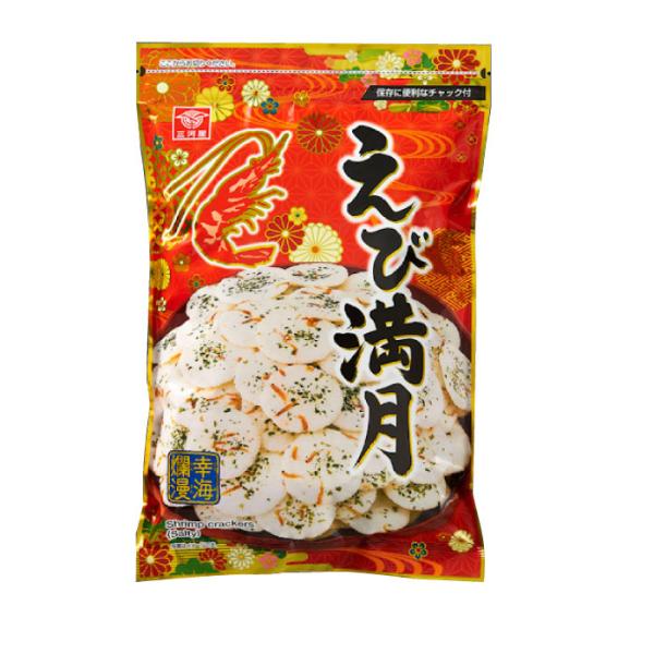 三河屋製菓 幸海爛漫 えび満月 160g T4902733907198 海老煎餅 幸海爛漫 えびせん...