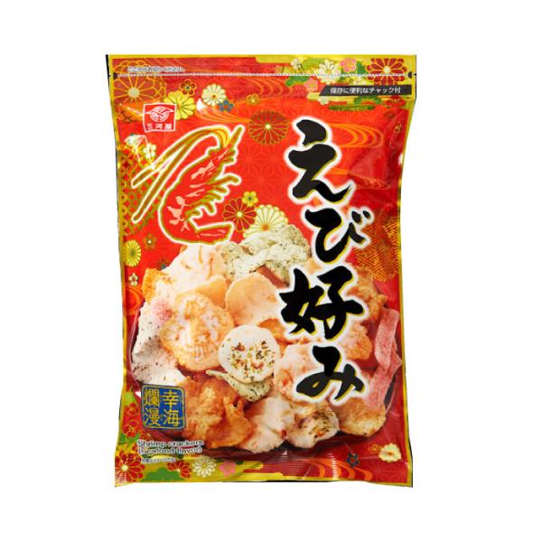 三河屋製菓 幸海爛漫 えび好み 140g T4902733907204 えび煎餅 ミックス 海老せん...