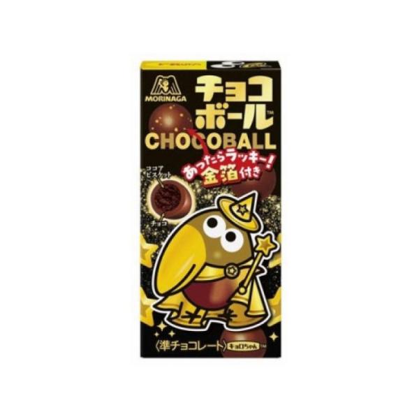森永チョコボール（あったらラッキー金箔付き）19gT4902888271724 ビスケットチョコ お...