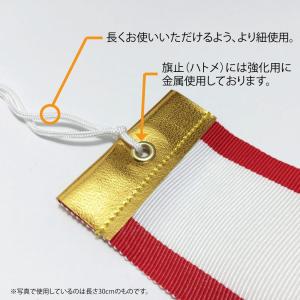 メール便:60cm 2本セット 紅白 ペナント...の詳細画像1