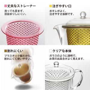 曙産業 トライタン 樹脂製 クリア ティーポッ...の詳細画像3