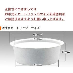 オダジマ 交換用 活性炭フィルター カートリッ...の詳細画像2