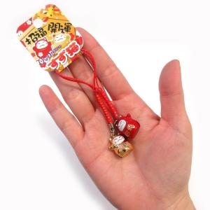 ペアの猫鈴ストラップ いい音色の鈴ストラップ ...の詳細画像2