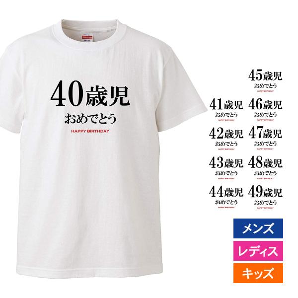 おもしろｔシャツ メンズ レディース キッズ 面白 誕生日 プレゼント 40代 ハッピーバースデー ...