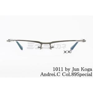 1011 by Jun Koga メガネ Andrei.C Col.89Special サーモント ブロー オシャレ イチゼロイチイチバイジュンコガ 正規品