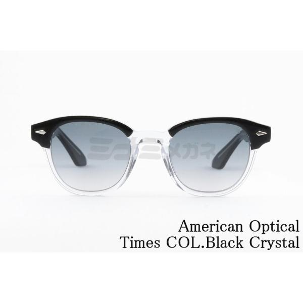 American Optical サングラス Times COL.Black Crystal ウェリ...