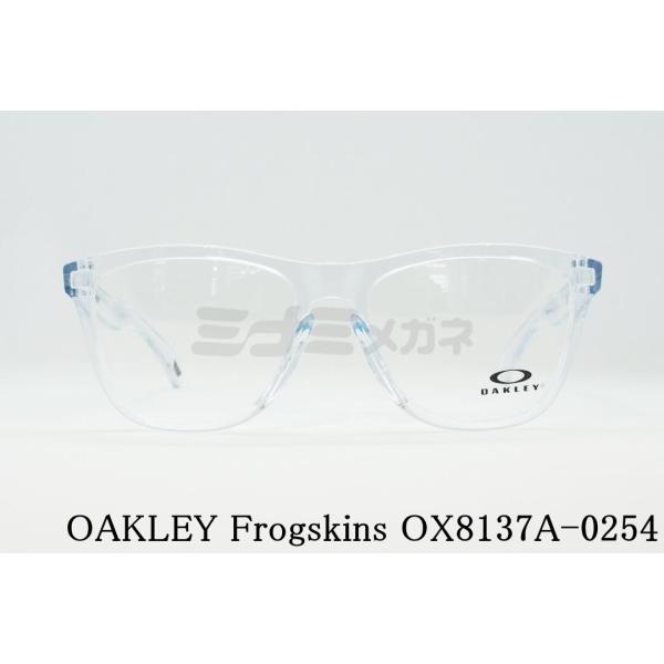 OAKLEY メガネ Frogskins RX OX8137A-0254 ウェリントン アジアンフィ...