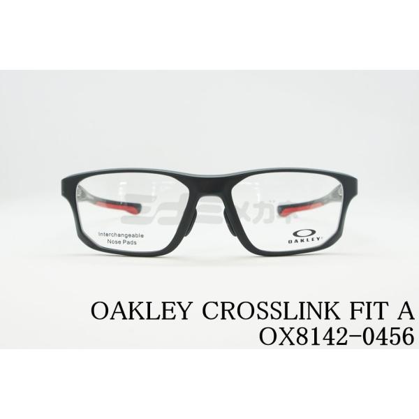 OAKLEY メガネ CROSSLINK FIT A OX8142-0456 スクエア アジアンフィ...