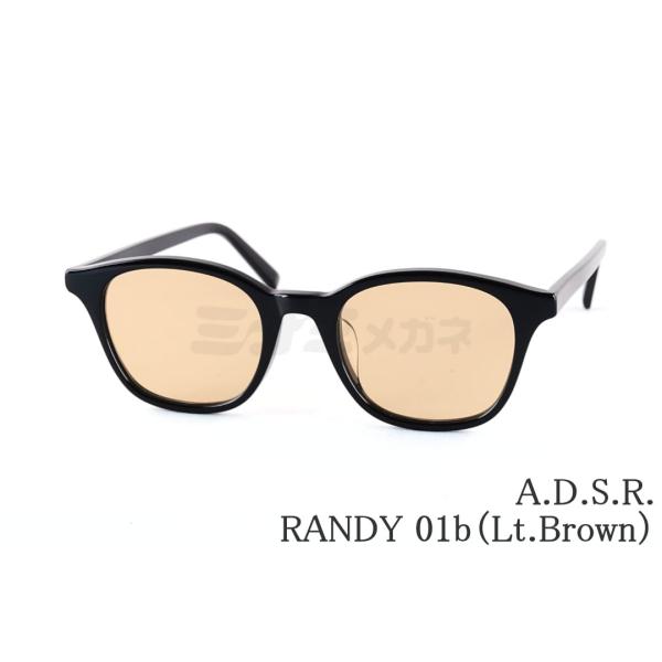 A.D.S.R. サングラス RANDY 01b 49サイズ ウェリントン ランディ ADSR エー...