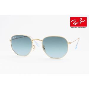 レイバン　ヘキサゴナル　サングラス ブルー/ゴールド RB3548-N レイバン サングラス ヘキサゴナル Ray-Ban RB3548N 00130(48mm
