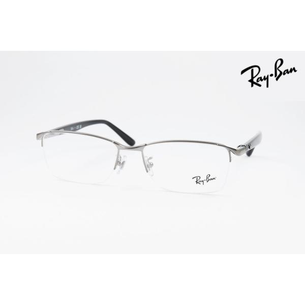 Ray-Ban メガネ RX6501D 2502 スクエア ナイロール ハーフリム RB6501D ...
