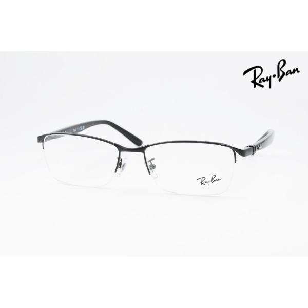 Ray-Ban メガネ RX6501D 2503 スクエア ナイロール ハーフリム RB6501D ...
