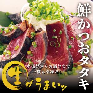 鰹のたたき 冷蔵 水揚げ当日発送 朝どれ鮮かつおタタキ 600g 2~3節 2~3人前 生かつお  戻りかつお 気仙沼  産地直送 南三陸ホテル観洋