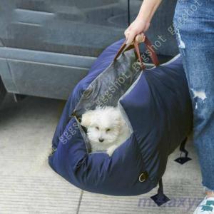 ドライブベッド ペット用 犬 猫 小型犬用 お出かけ 運転席 助手席 取り付け 安全設計 座席シート 車載 ベッド カー用品 洗濯可 飛び出し防止 ペットキャリー