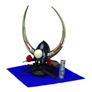 童友社 1/4 日本の名将兜シリーズ 桃形大水牛脇立の兜 黒田長政 プラモデル K4