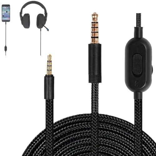 Fenmic Logitech G233 G433 GPRO GPRO X 用 ヘッドフォンケーブル...