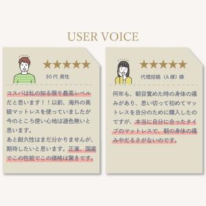 セミダブル咲夜レアルマットレス 新発売 6.7...の詳細画像4