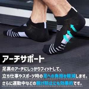スポーツ ソックス 靴下 ランニングソックス ...の詳細画像4