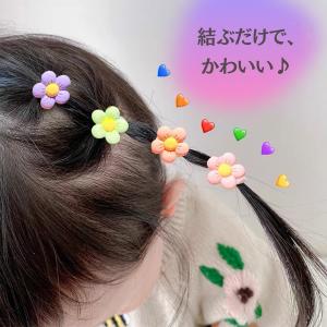 ヘアゴム キッズ ベビー 90本 入り お花 ...の詳細画像2
