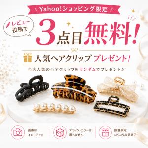 【3点目無料】バンスクリップ 2点セット ヘア...の詳細画像1