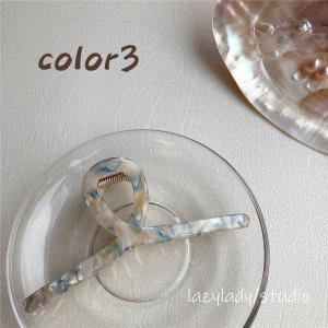 バンスクリップ 2点セット ヘアクリップ ヘア...の詳細画像3