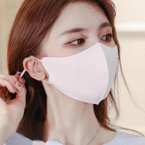 マスク 洗える 春夏用 3枚セット 抗菌 立体 オシャレ おしゃれ 蒸れない 男女兼用 ファッション...