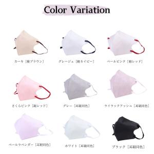 3Dマスク マスク 不織布 立体マスク バイカ...の詳細画像1