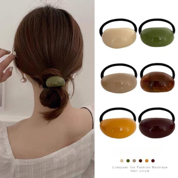 ヘアゴム 3個セットおしゃれ 大人っぽい 可愛い かわいい よく 伸びる シンプル 跡がつきにくい ...