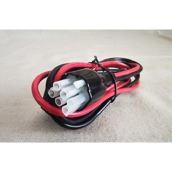 ICOM/YAESU/KENWOOD DC 電源コード 6P 1m 30A 100w対応