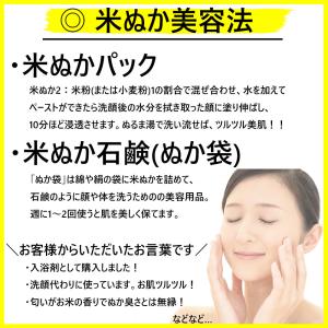 水菜土農園 生ぬか 米ぬか 800g 糠 米糠...の詳細画像3