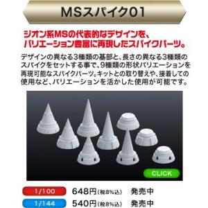 1/144 MSスパイク01 バンダイ ビルダーズパーツHD｜minato-m