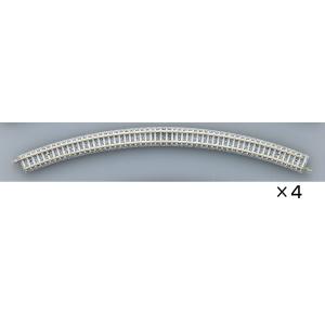 トミックス 1168 複線スラブカーブレールDC465−428−45−SL F 2