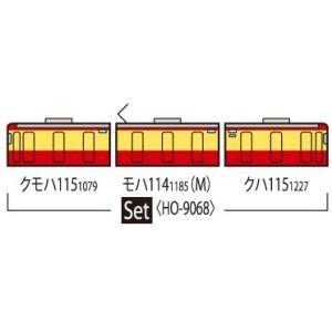 HO-9068  JR 115-1000系近郊電車(懐かしの新潟色・N40編成)セット　トミックス