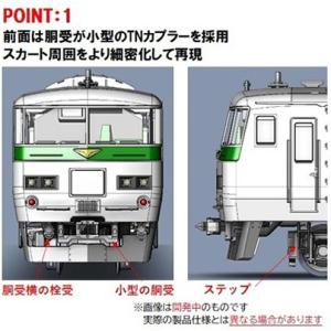 98566 JR 185-0系特急電車（踊り子・強化型スカート）基本セットA(5両) トミックス Nゲージ 2024年09月予約｜minato-m