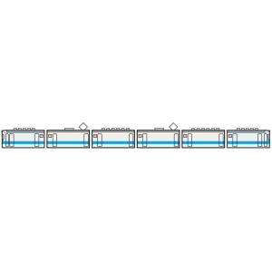 98706　国鉄 153系電車(新快速・低運転台)セット(6両)  トミックス　Nゲージ