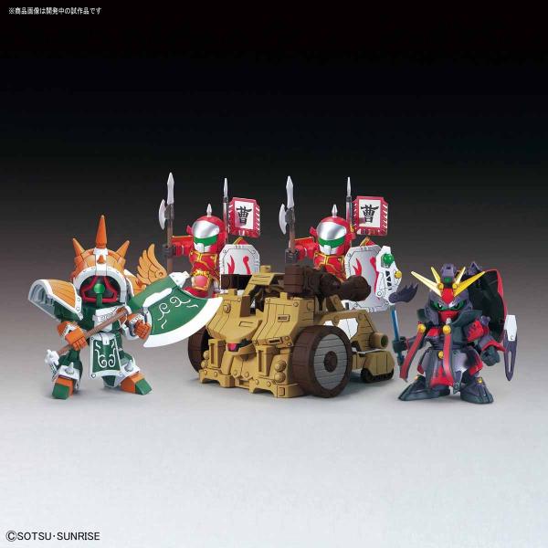 410 典韋アッシマー 賈〓アシュタロン 攻城兵器セット&amp;合体武装6種 甲  バンダイ SD・BB戦...