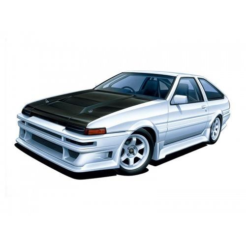 カーブティッククラブ AE86 トレノ &apos;85　トヨタ　アオシマ 1/24ザ・チューンドカー No....