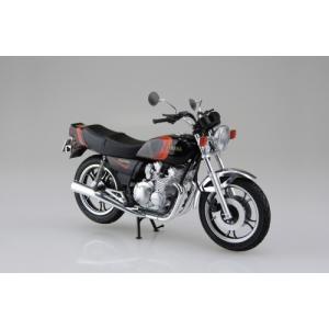 1/12 YAMAHA SR400 ブラックゴールド 完成品バイク アオシマ