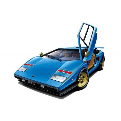 1/24 &apos;76 ウルフ・カウンタック Ver.2　アオシマ 1/24 ザ・スーパーカー No.18...