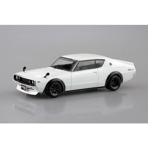 No.18-SP2  ニッサン C110スカイラインGT-R カスタム ホワイト  アオシマ  1/...