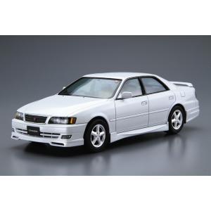 1/24 アオシマ チェイサー jzx100 完成品 アオシマ 1/24 ザ・チューンドカー No.10 VERTEX JZX100