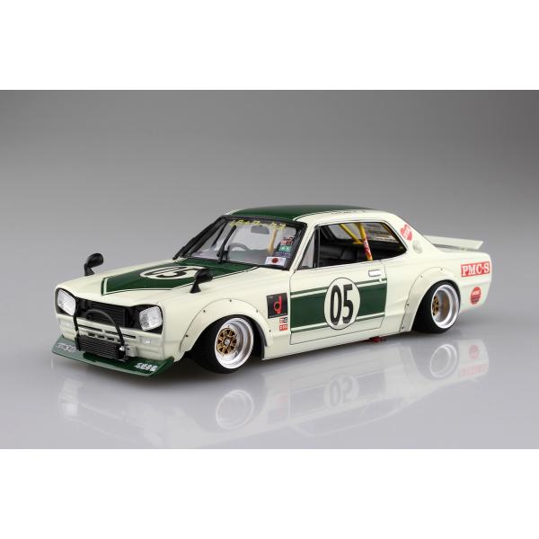 No.14 1/24  LB★ワークス チャラスカ2Dr アオシマ リバティーウォーク プラモデル