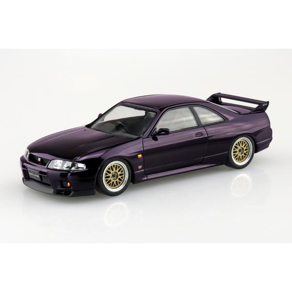 No.21CU-MP 1/32 ニッサン R33スカイラインGT-R カスタムホイール ミッドナイト...
