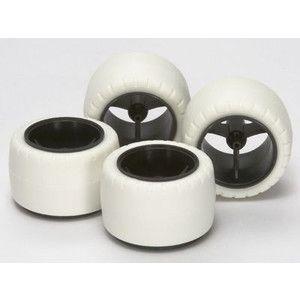 （ネコポス複数でも270円 沖縄不可）15415 X・XXカーボン小径ホイール&amp;タイヤ白 タミヤ ミ...