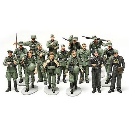 WWIIドイツ歩兵行軍セット タミヤ 1/48MM 32530 プラモデル