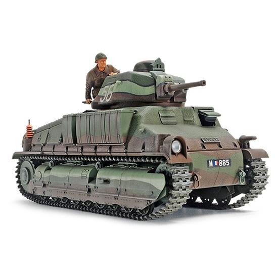 フランス中戦車 ソミュア S35 タミヤ 1/35MM 35344 プラモデル