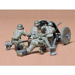 ドイツ 37mm対戦車砲  1/35  タミヤ ドイツ歩兵機関銃チーム 1/35 ドイツ機関銃チーム 行軍セット: スケールモデル｜TAMIYA