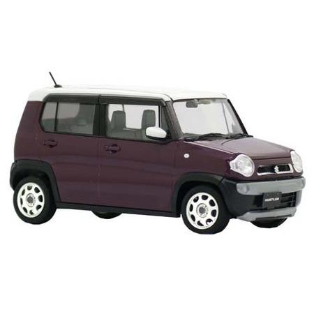 車NEXT11EX-2 スズキ ハスラー　G/ムーンライトバイオレットパールメタリック　フジミ 1/...
